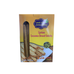 Khalrat ALsham Bread Sticks Long (ka'ak) - 450g x 12